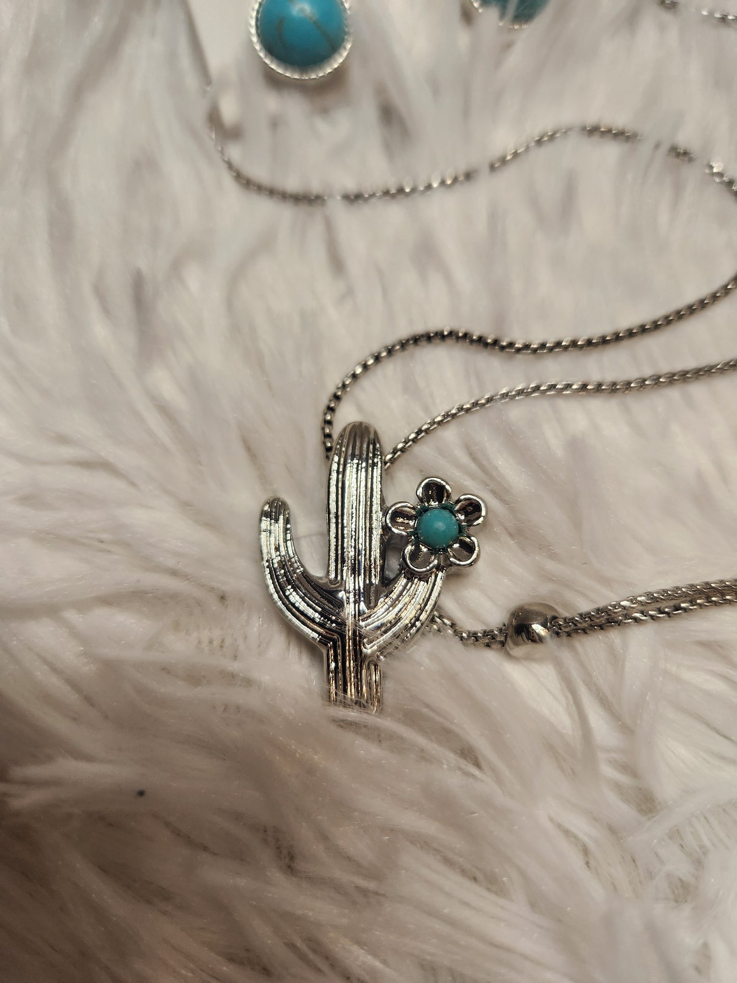 Cactus Necklace Set