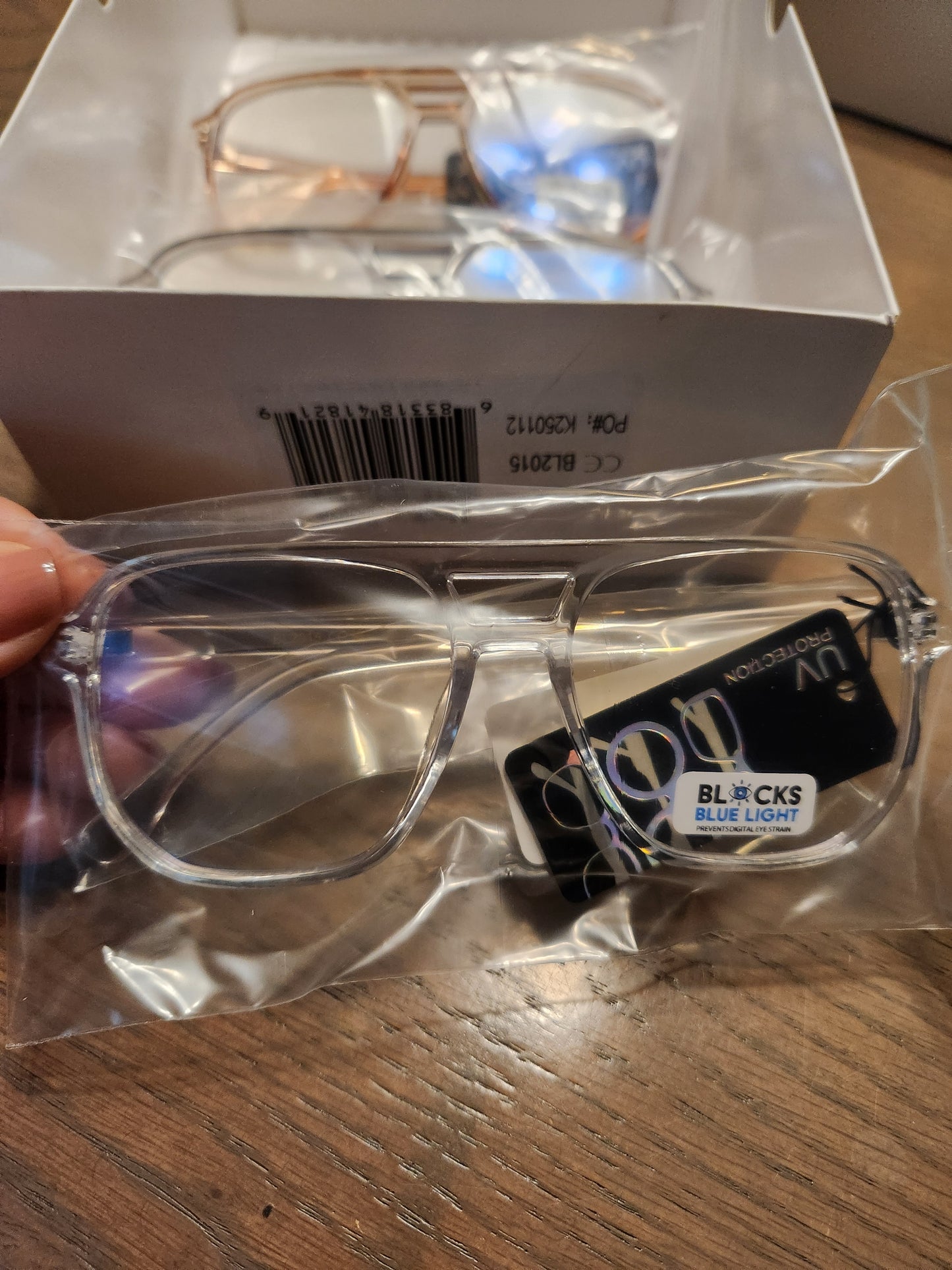 Blue Light Aviators