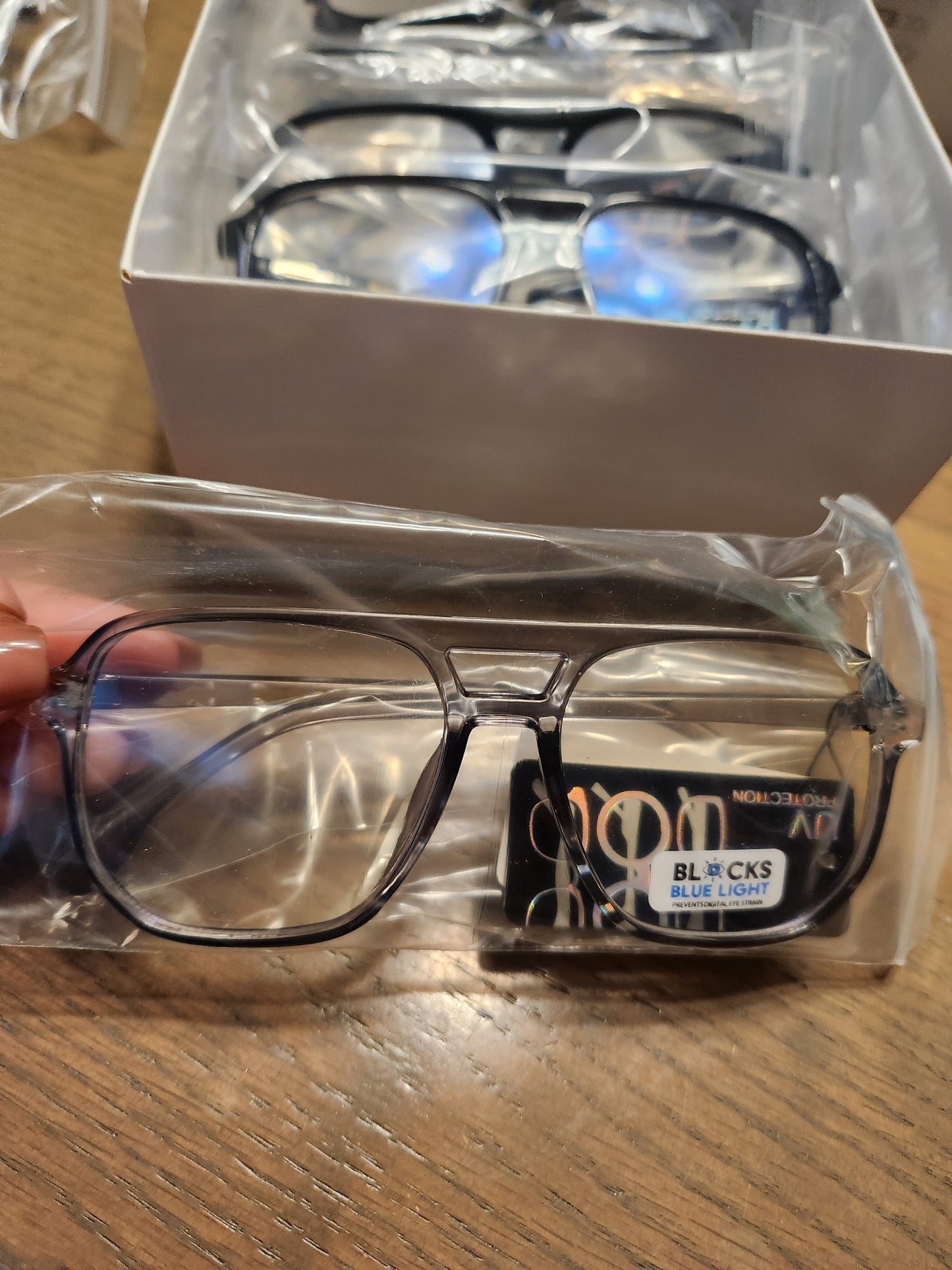 Blue Light Aviators