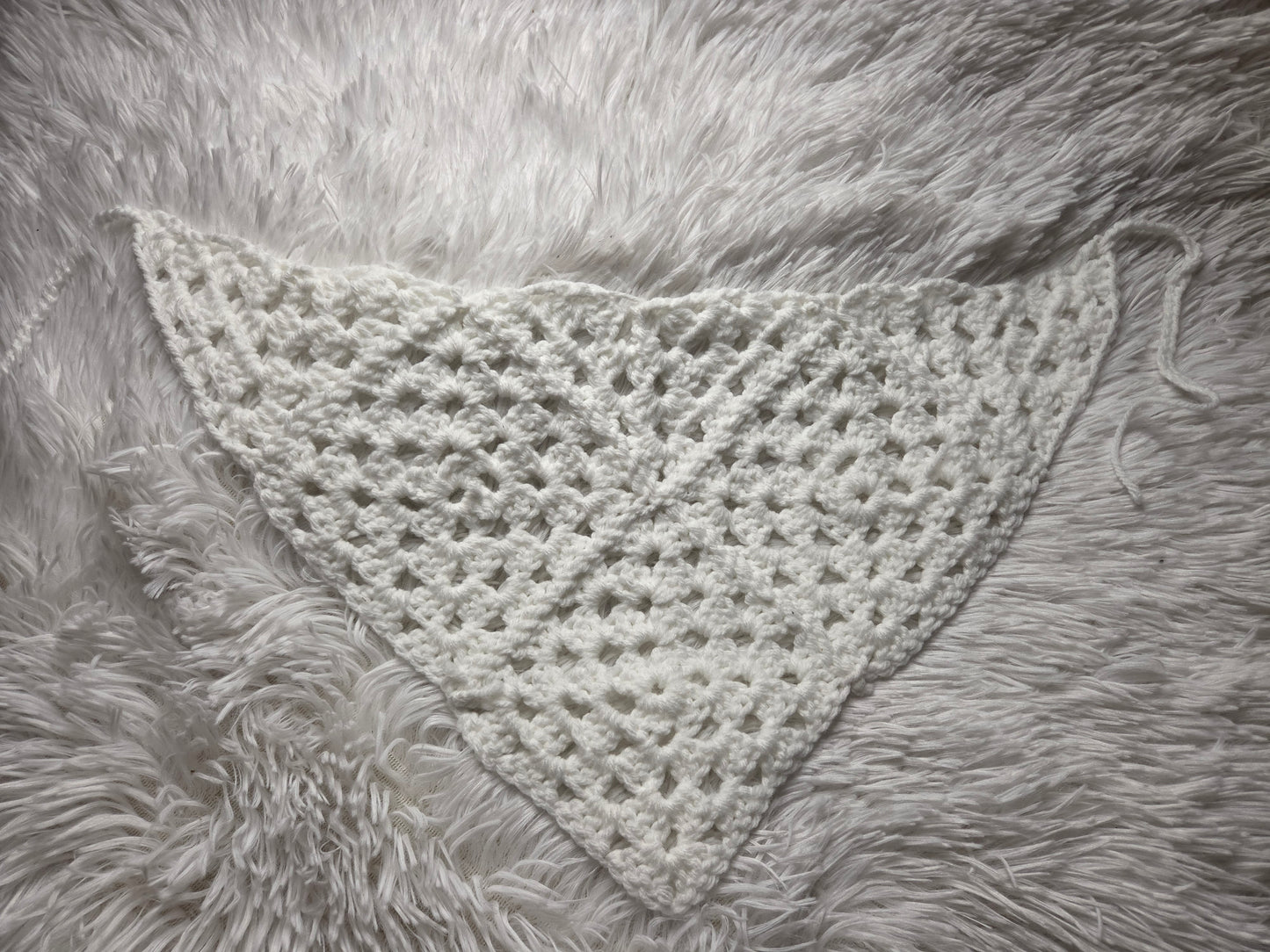 Crocheted Bandana