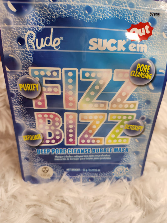 Fizz Bizz Cleanse Bubble Mask by Rude Cosmetics