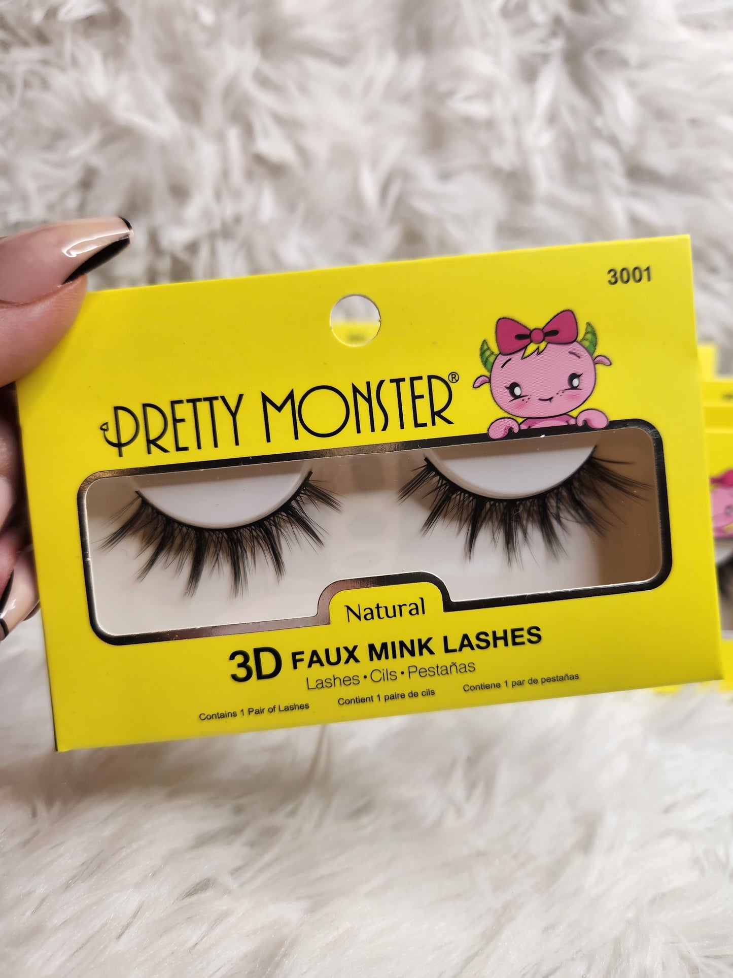 Pretty Monster Elegant 3D Faux Mink Lashes