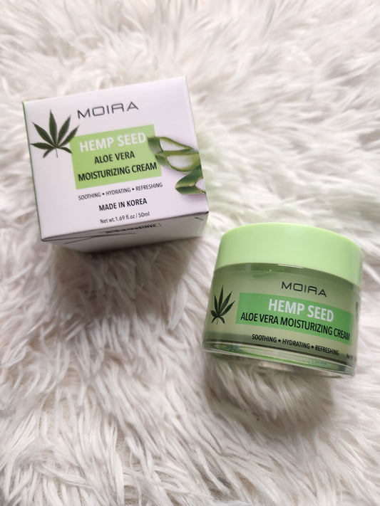 Hemp Seed Aloe Vera Moisturizing Cream by Moira