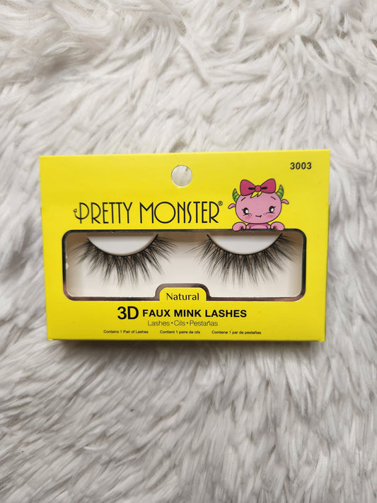 Pretty Monster Elegant 3D Faux Mink Lashes