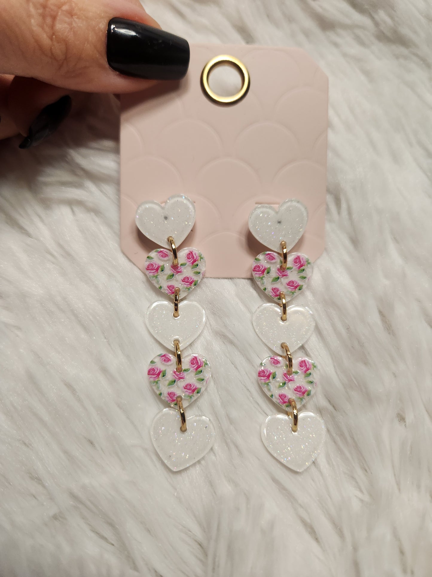 Heart Link Dangle