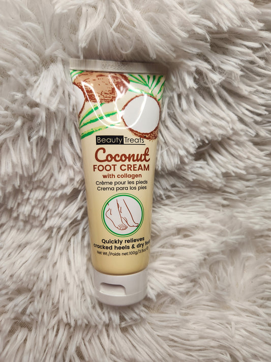 Coconut Foot Cream by BeautyTreats