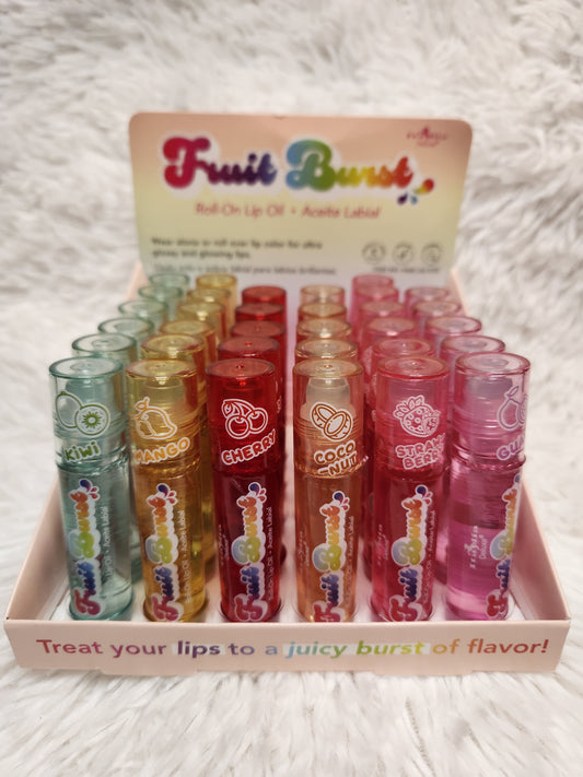Fruit Burst Roll On Lip Oil by Italia Deluxe