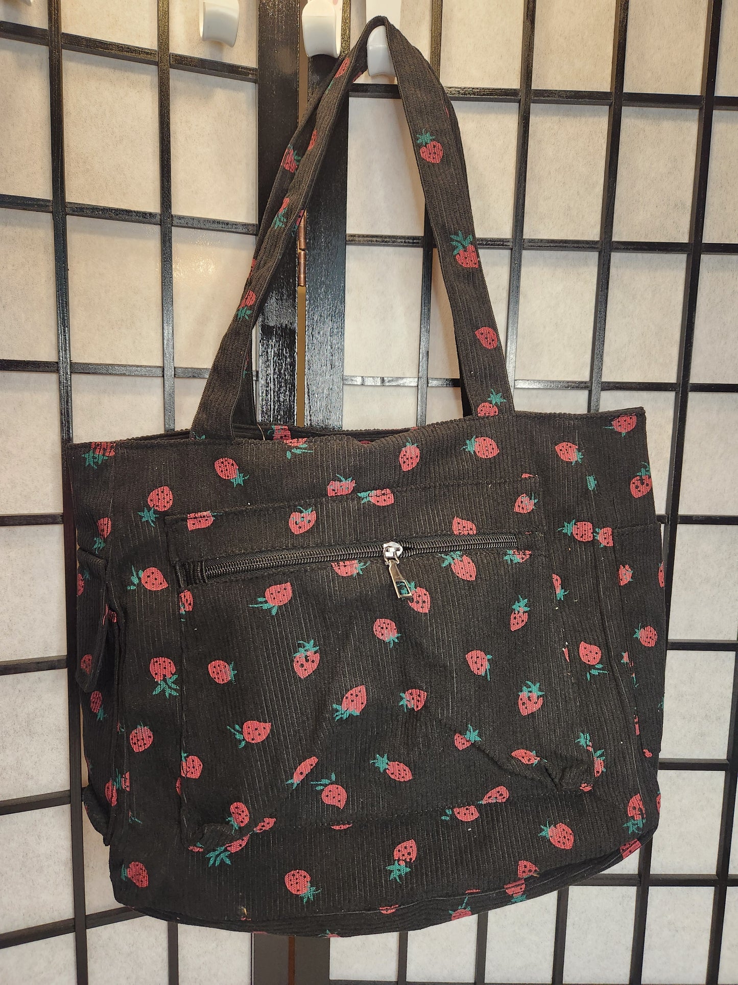 Strawberry Shoulder Tote