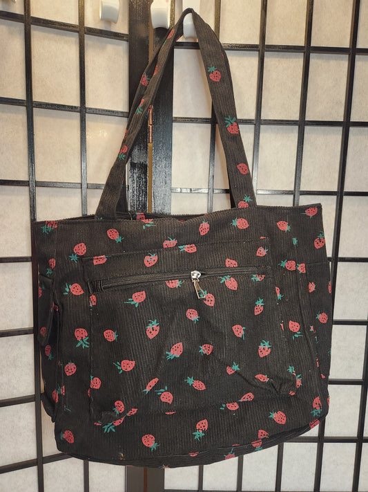 Strawberry Shoulder Tote