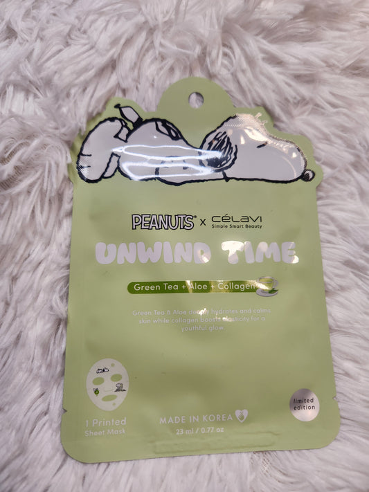 Celavi x Peanuts Sheet Masks
