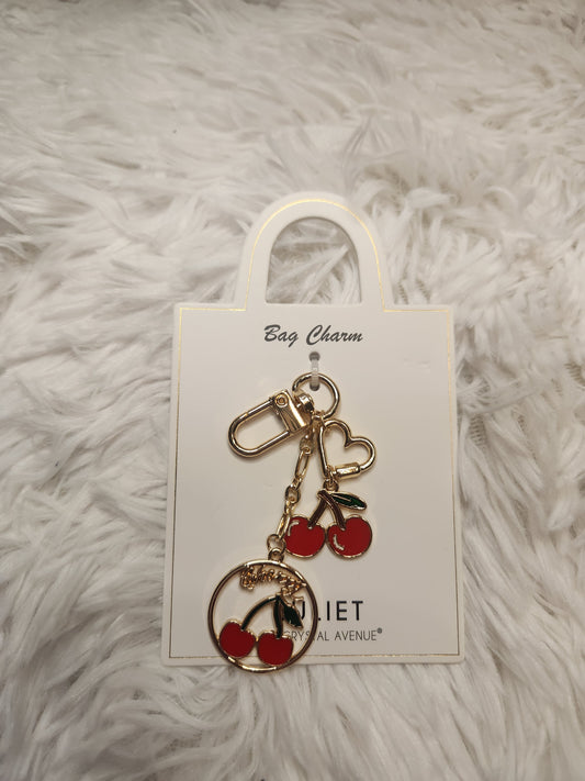 Cherry Bag Charm
