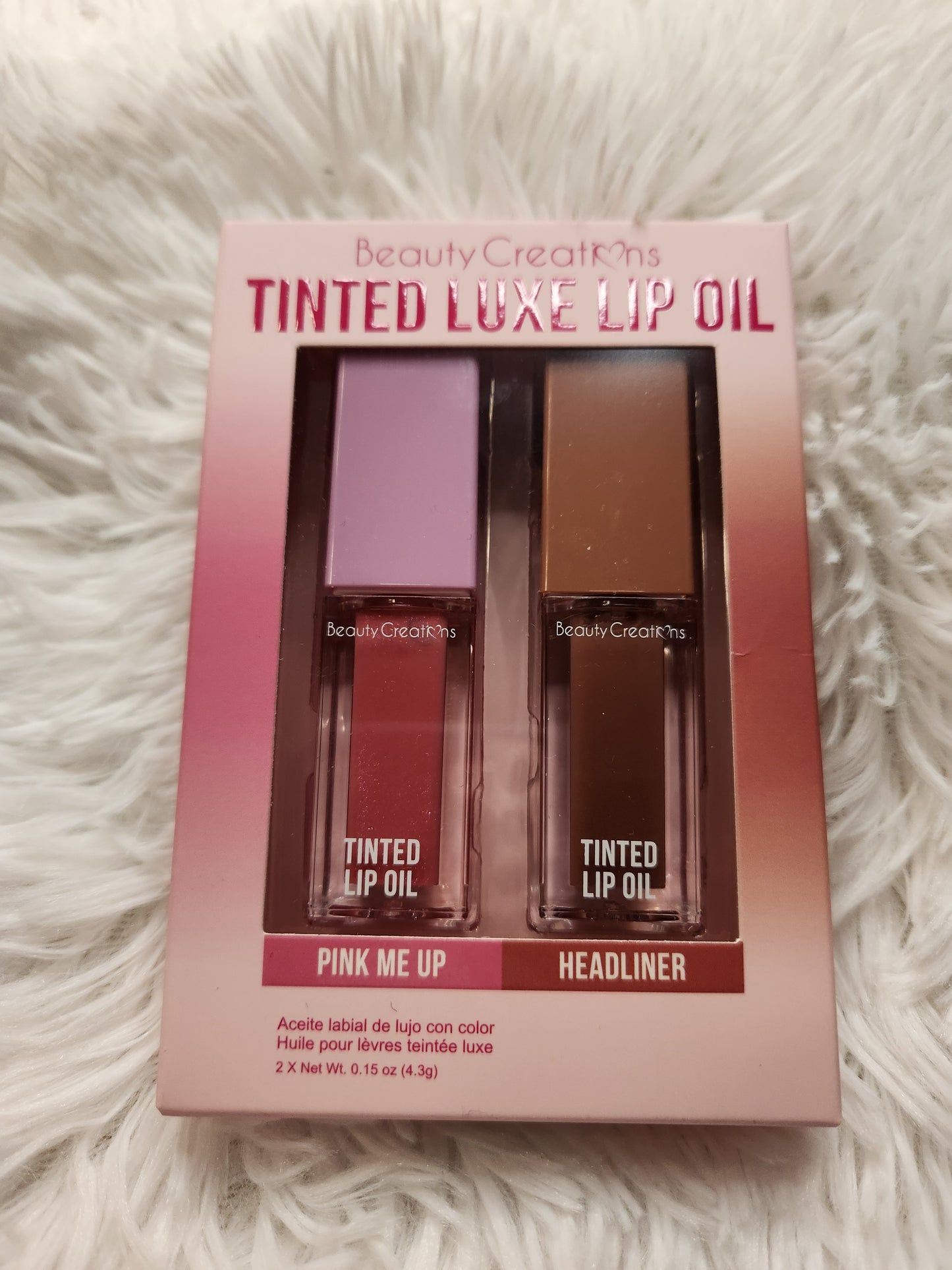 Tinted Luxe Lip Oil by BeautyCreations