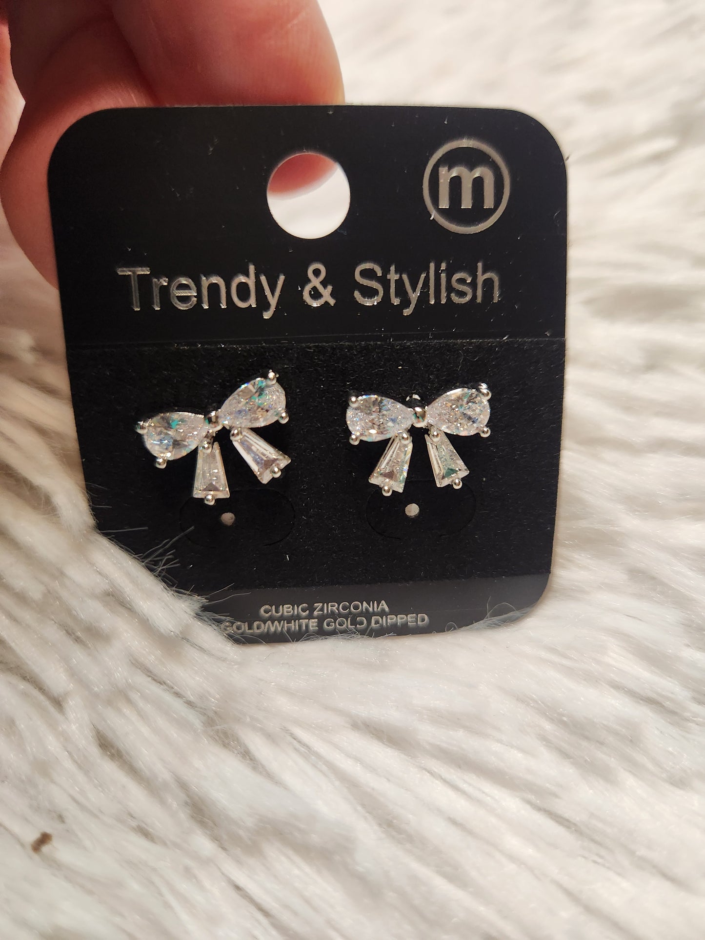Ribbon Bow Earrings