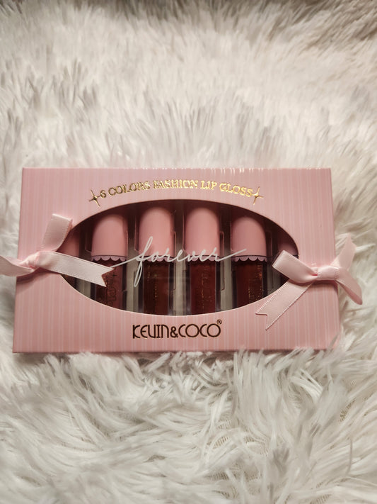 Bow Lip Gloss Set by Kevin + Coco
