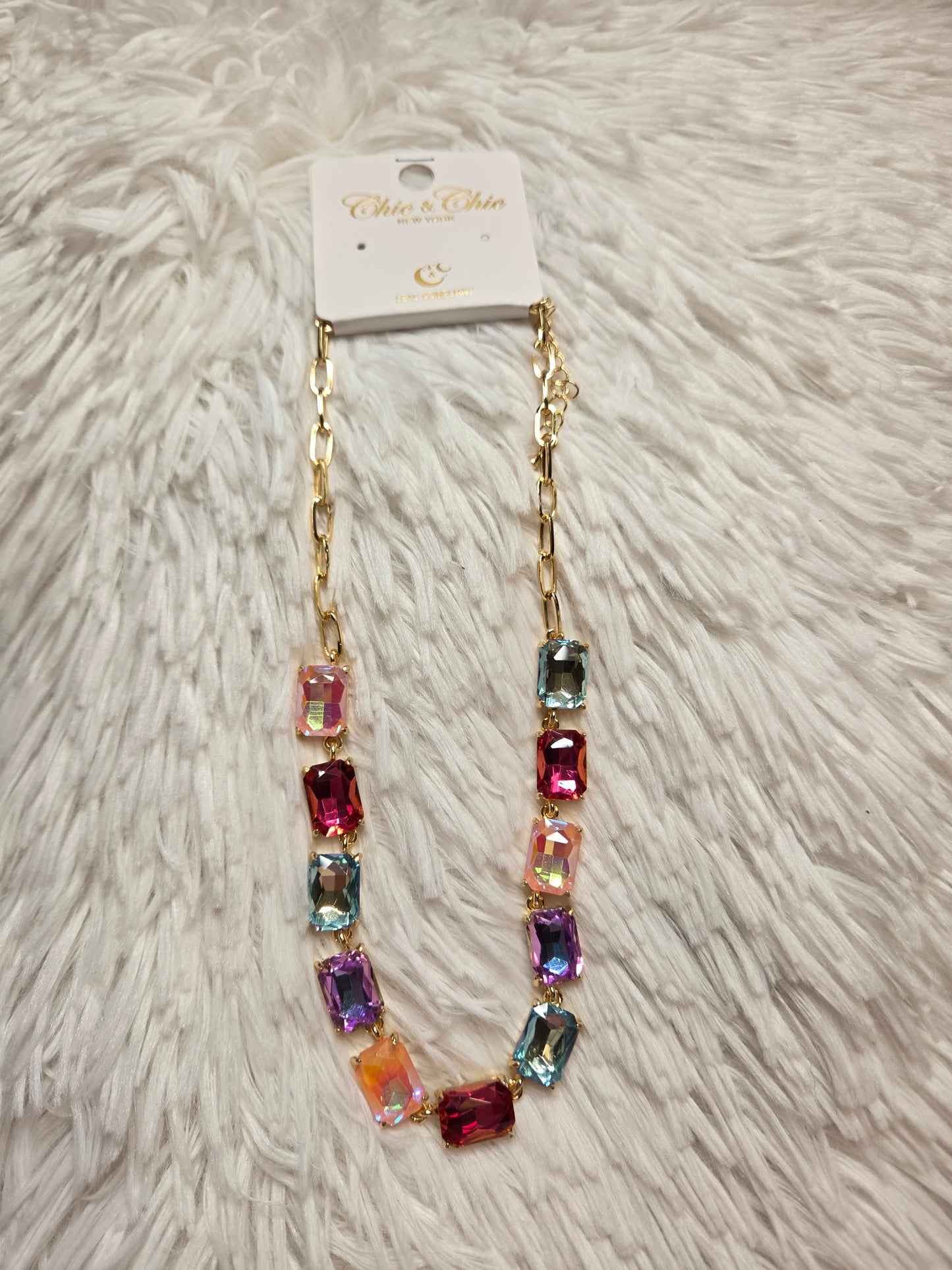 Jelly Pop Tennis Necklace