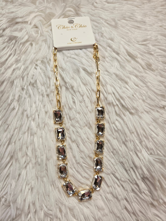 Jelly Pop Tennis Necklace