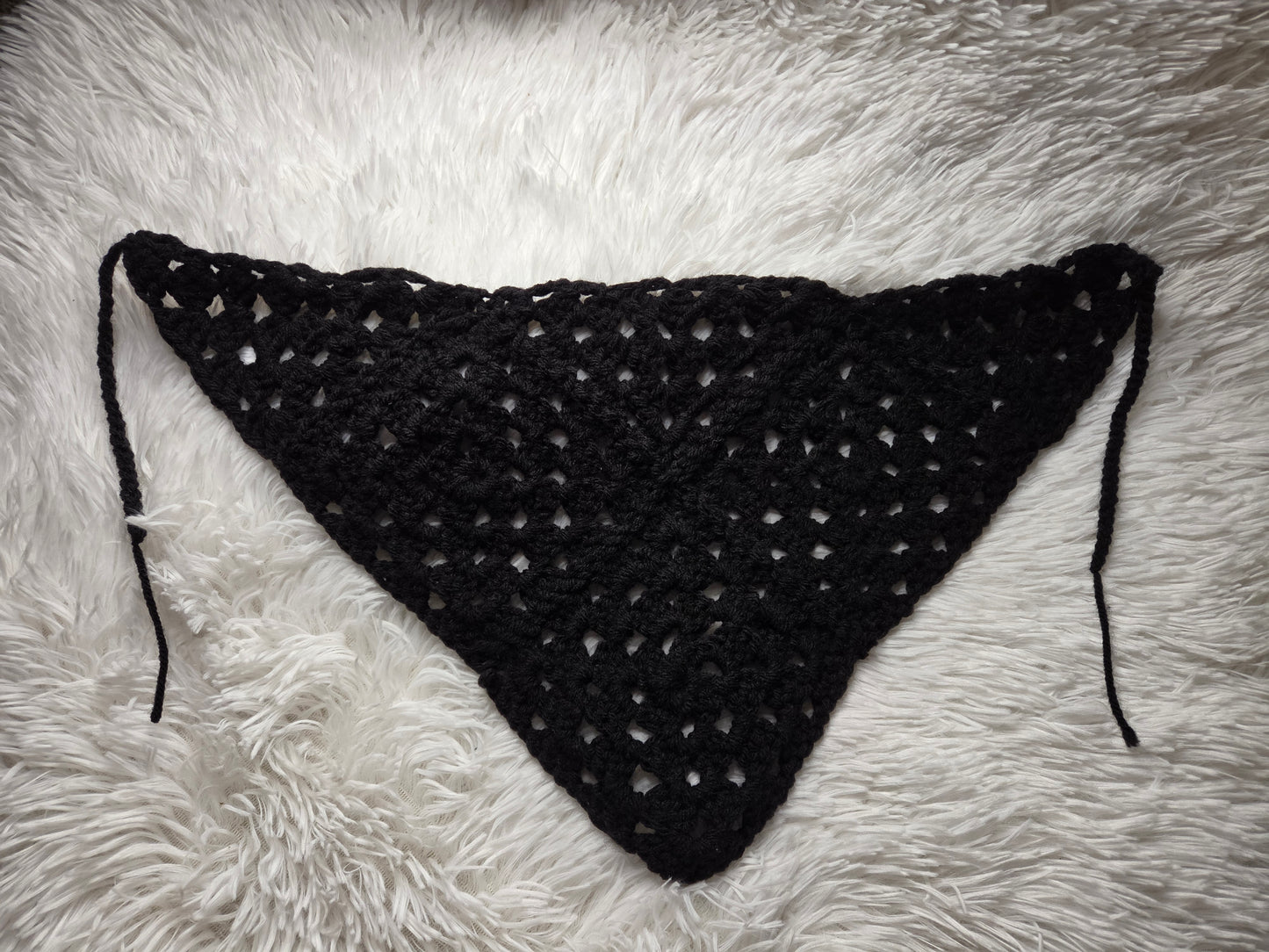 Crocheted Bandana