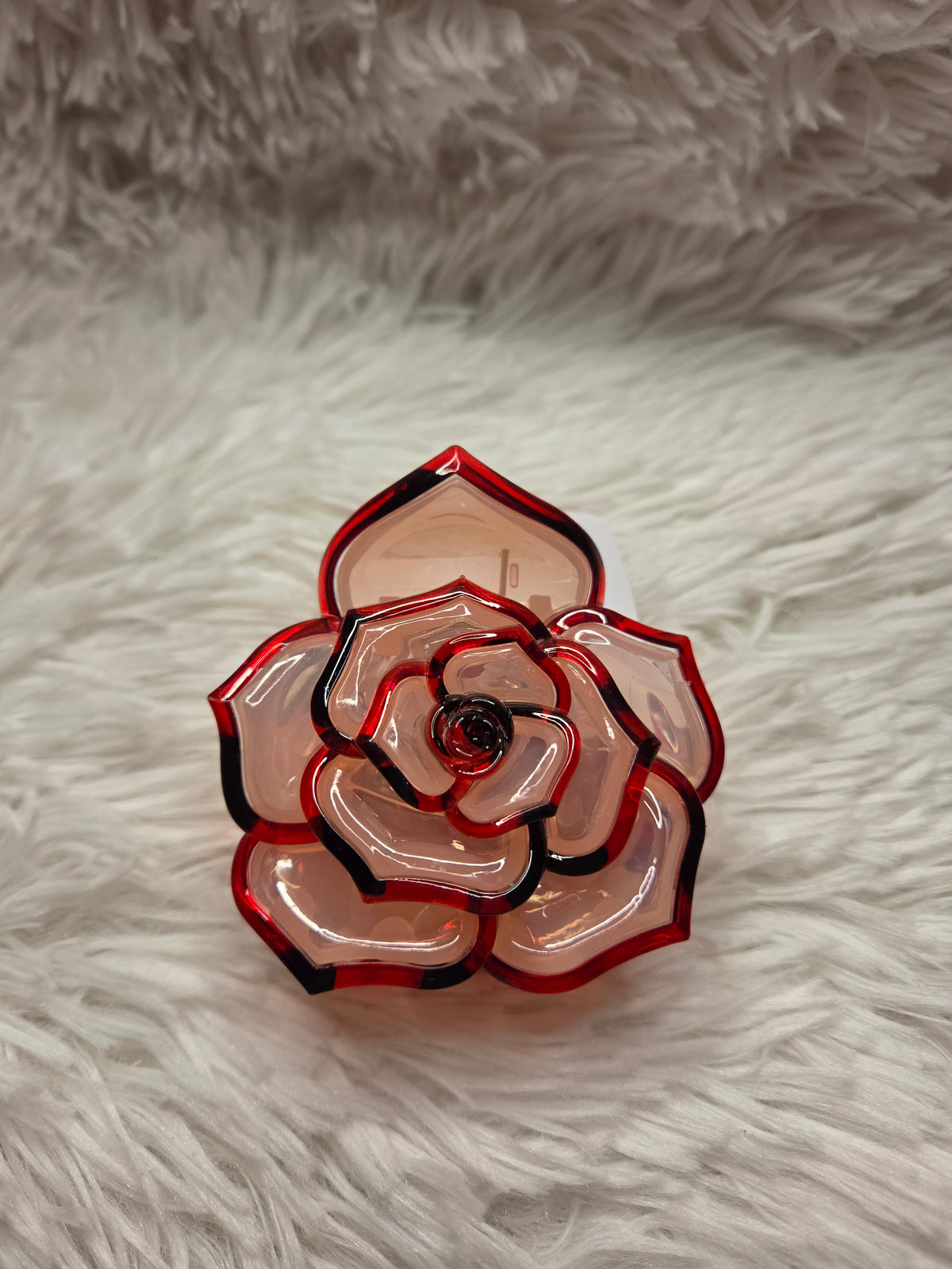 Flower Outline Hair Clip