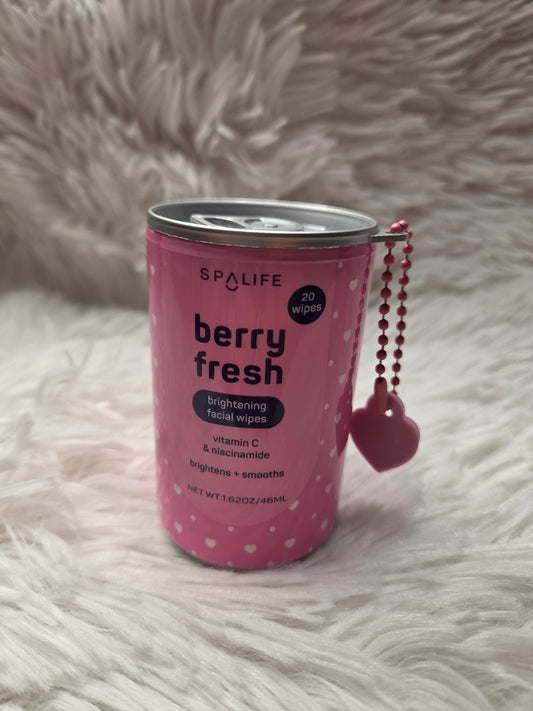 Berry Fresh Facial Wipes by SpaLife