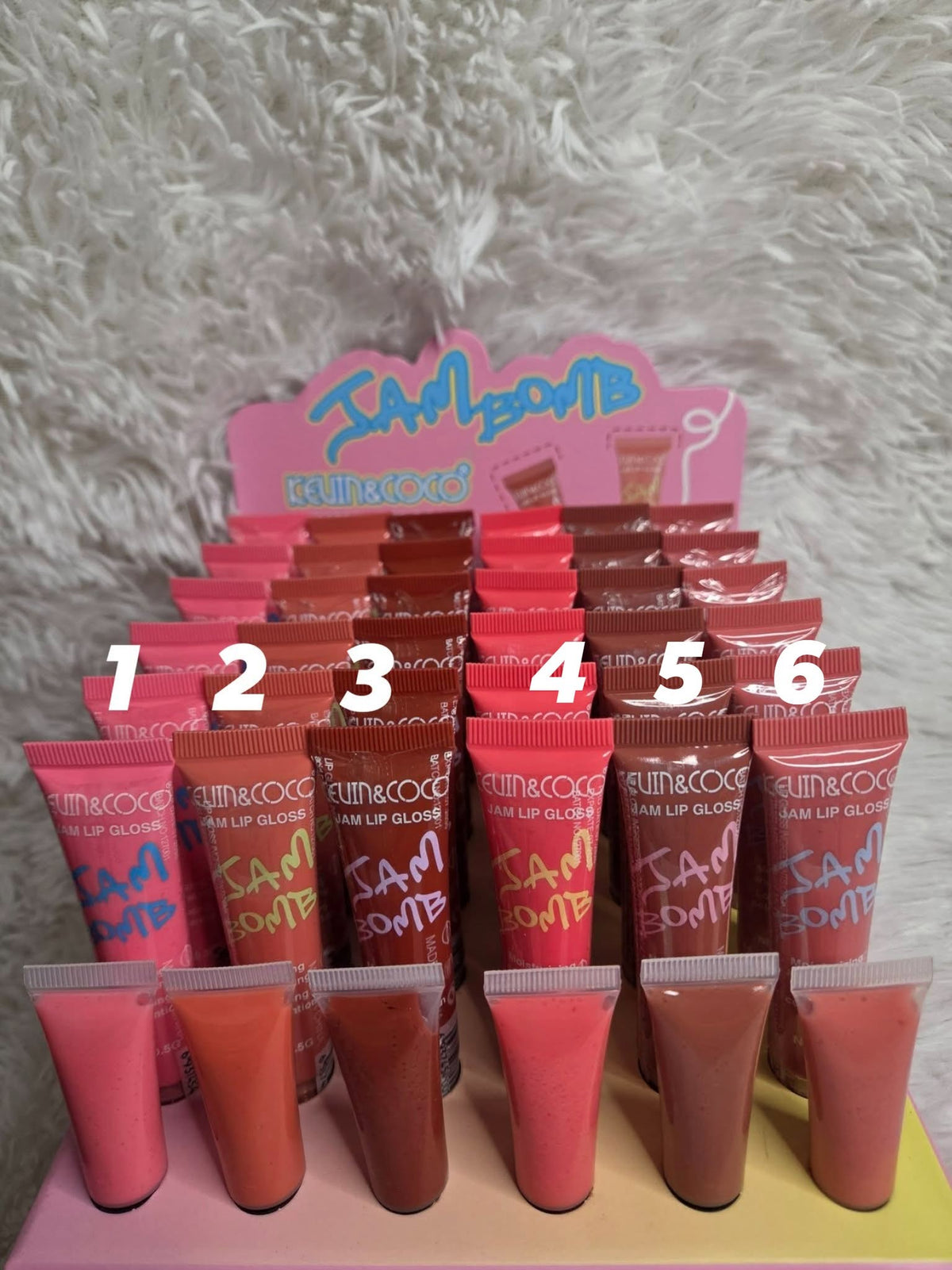 Jam Bomb Lip Gloss by Kevin & Coco